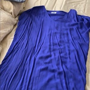 Blue sheath dress